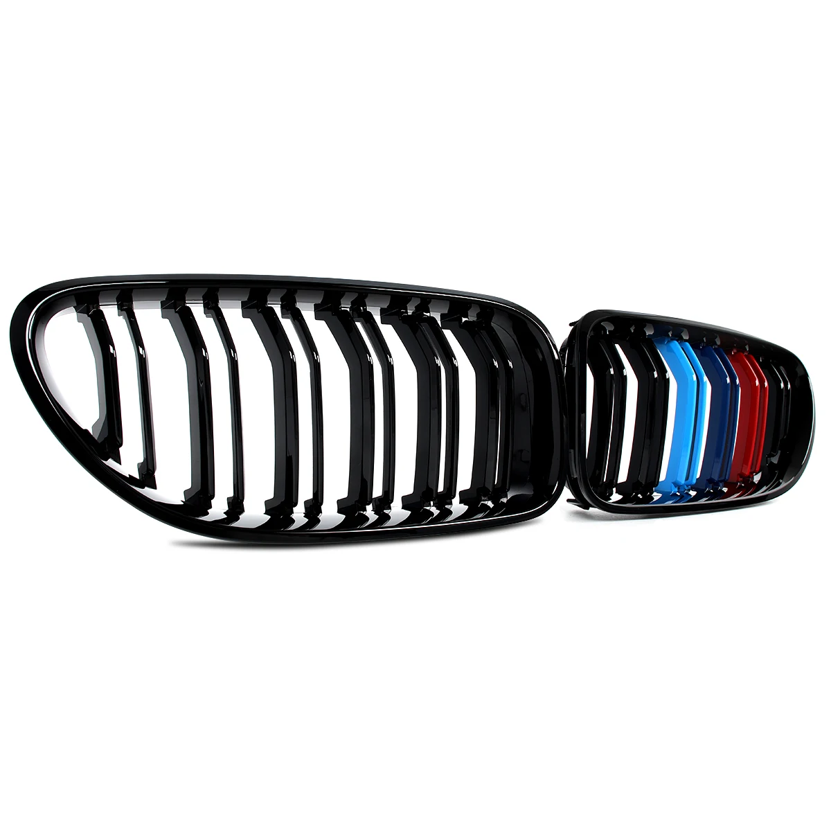 For BMW M6 F06 F12 F13 650i 640i Gloss Black Front Kidney Grille Grill M-Color