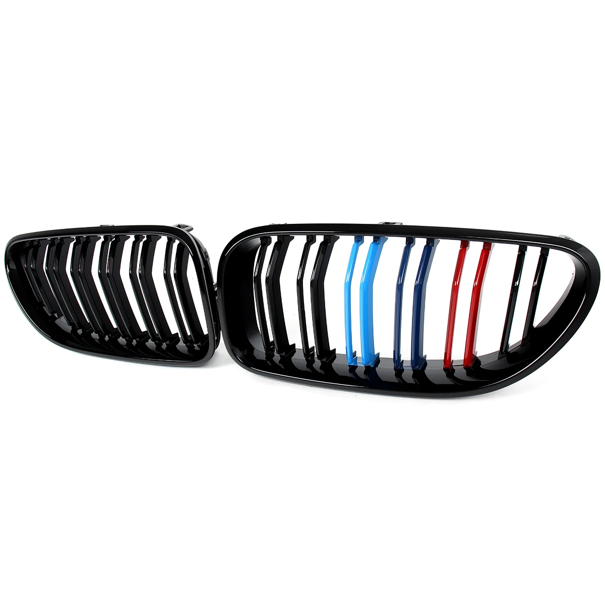 For BMW M6 F06 F12 F13 650i 640i Gloss Black Front Kidney Grille Grill M-Color