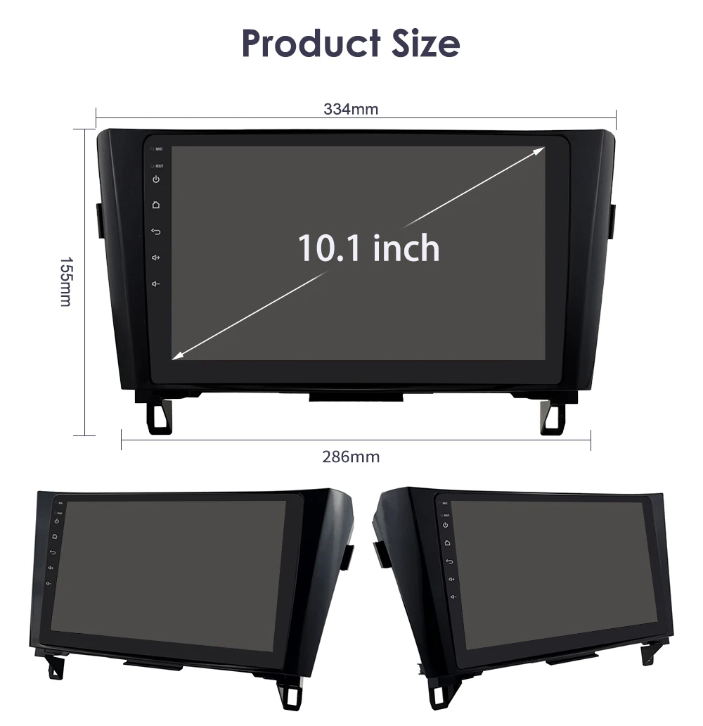 Hizpo 2Din Android 13 for Nissan Rogue X-Trail X Trail 3 T32 2013 - 2017 Qashqai 2 J11 Car Radio Multimedia GPS Carplay Auto DSP