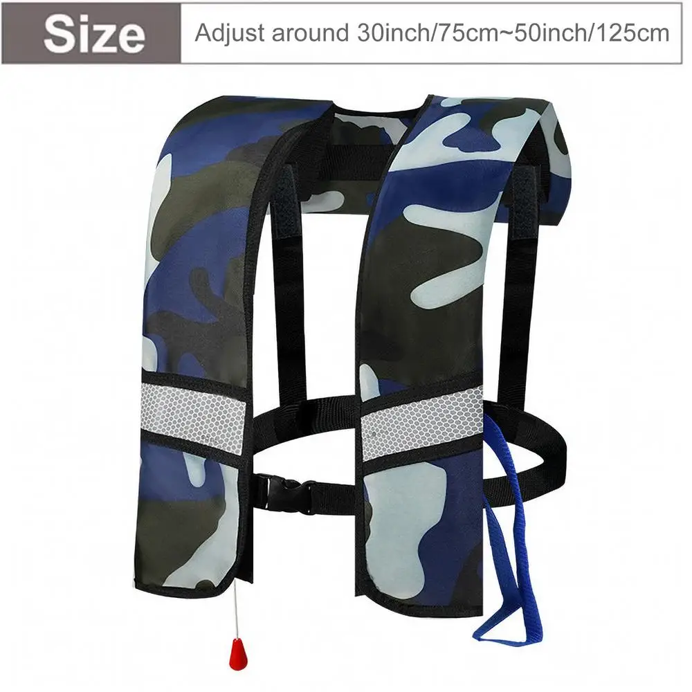 Swimming Life-Saving Vest Adults Inflating Swim Life-Saving Vest Women Men Buoyancy Aid water Sports Automatic/Manual Inflation