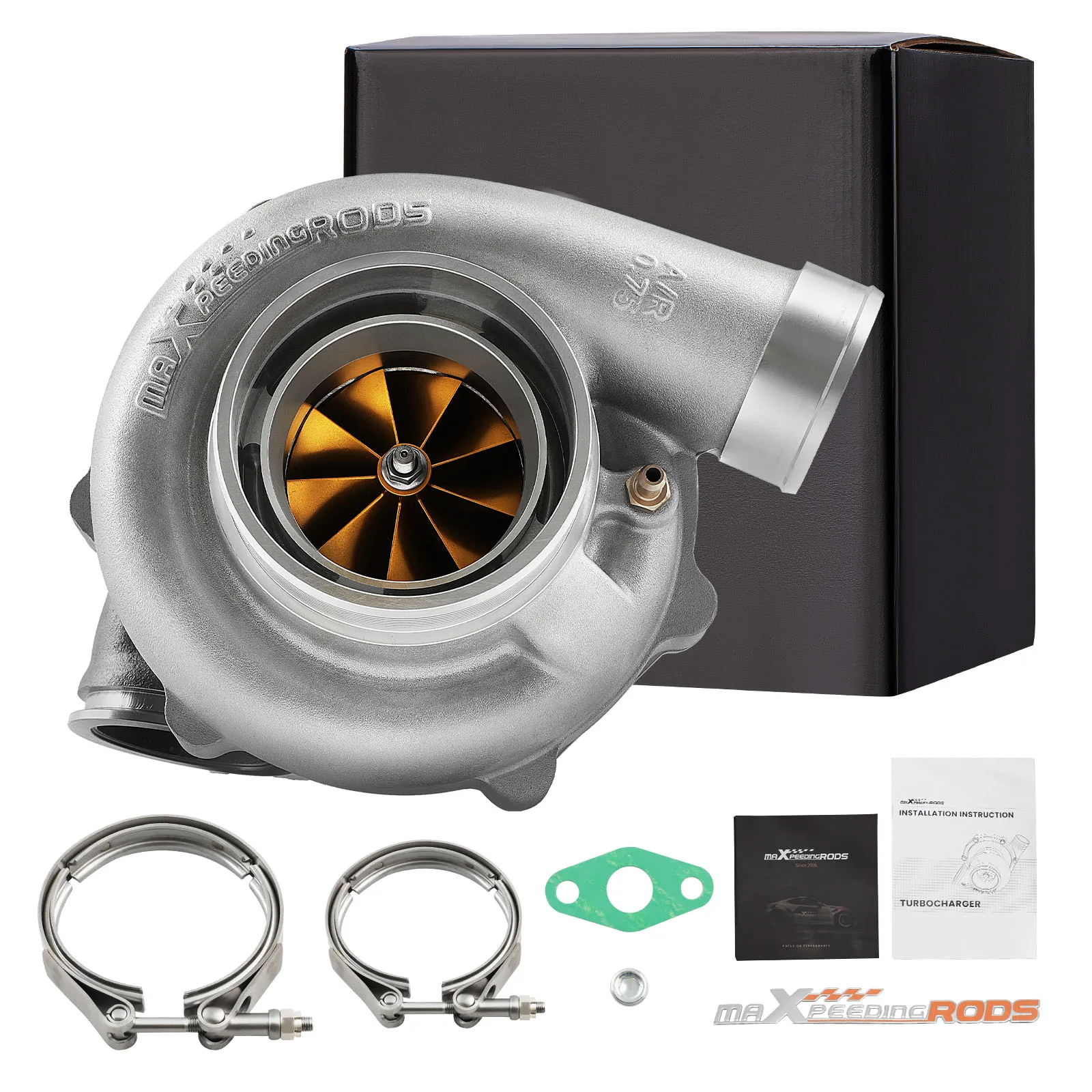 Billet Universal Turbo Charger For 2.0-5.5L Billet Wheel Water Cooled Turbocharger 700-1050Hp Horsepower