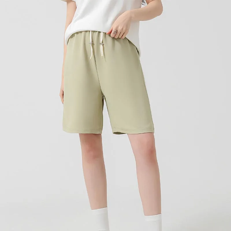Maternity Pants Summer New Style Ice Silk Bell Bottoms Shorts Outerwear Sweatpants Five-minute Pants Hot Sellers Maternity Pants
