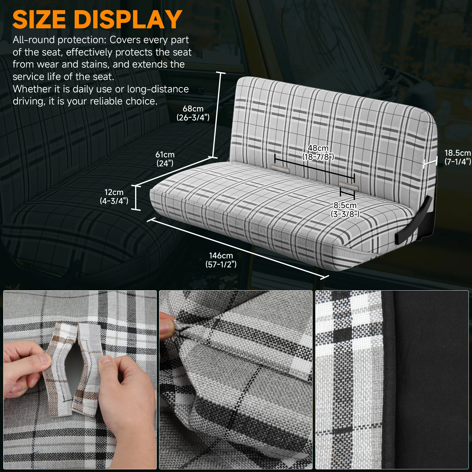 1 Pcs Universal Blanket Bucket Seat Cover Wear Resistant Protector For Car Truck SUV Colorful Seat Decoration COVER