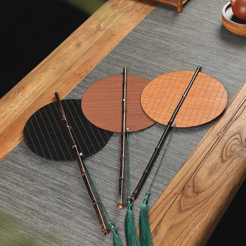 Bamboo Antique Folding Fan Chinese Style Fan Summer Female Dance Fan Portable Elegent Flower Hand Held Fan Exquisite Gifts