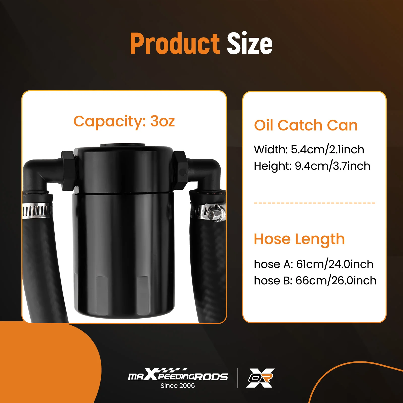 Air Oil Separator Car Baffled Oil Catch Can Reservoir Tank for Ford F-150 for Ford Raptor 3.5L EcoBoost 2017-2023