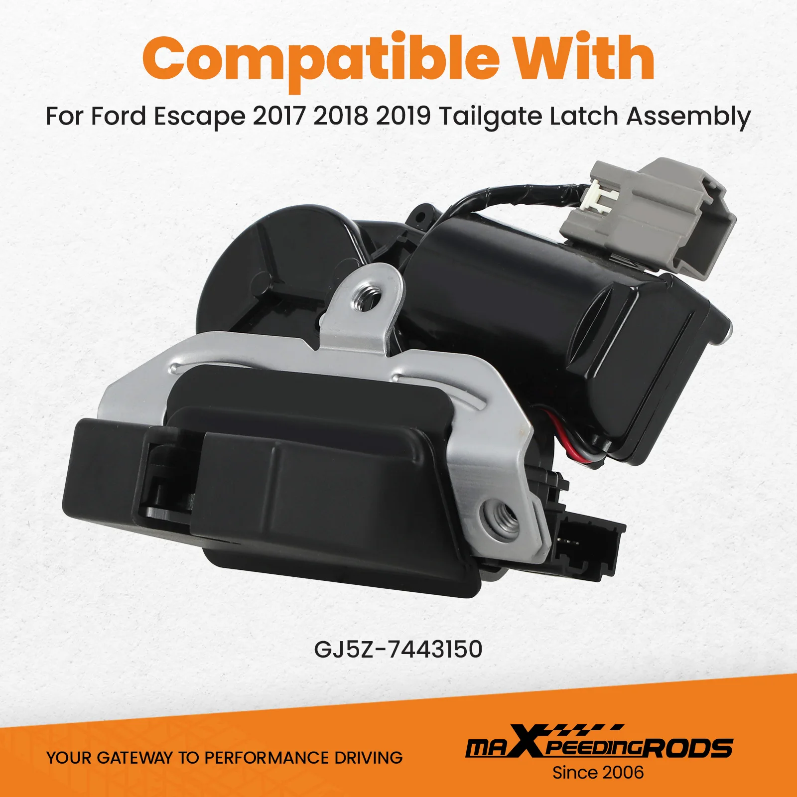 Liftgate Hatch Lock Latch Actuator for Ford 2017 2018 2019 Escape Tailgate Latch Liftgate Lock Actuator GJ5Z7443150