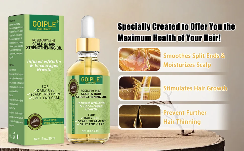 Goiple Braid Care Mousse and Hair Rosemary Oil for Locks Twist Dreadlock Loc Retwist Wax Conditioning Foam Pure Neat Braid Gel