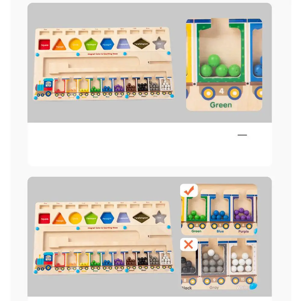 Magnetic Fishing Toy Montessori Fine Motor Skills Toys Portable Fishing Game Safe Kids Toys For Education Beach Birthday