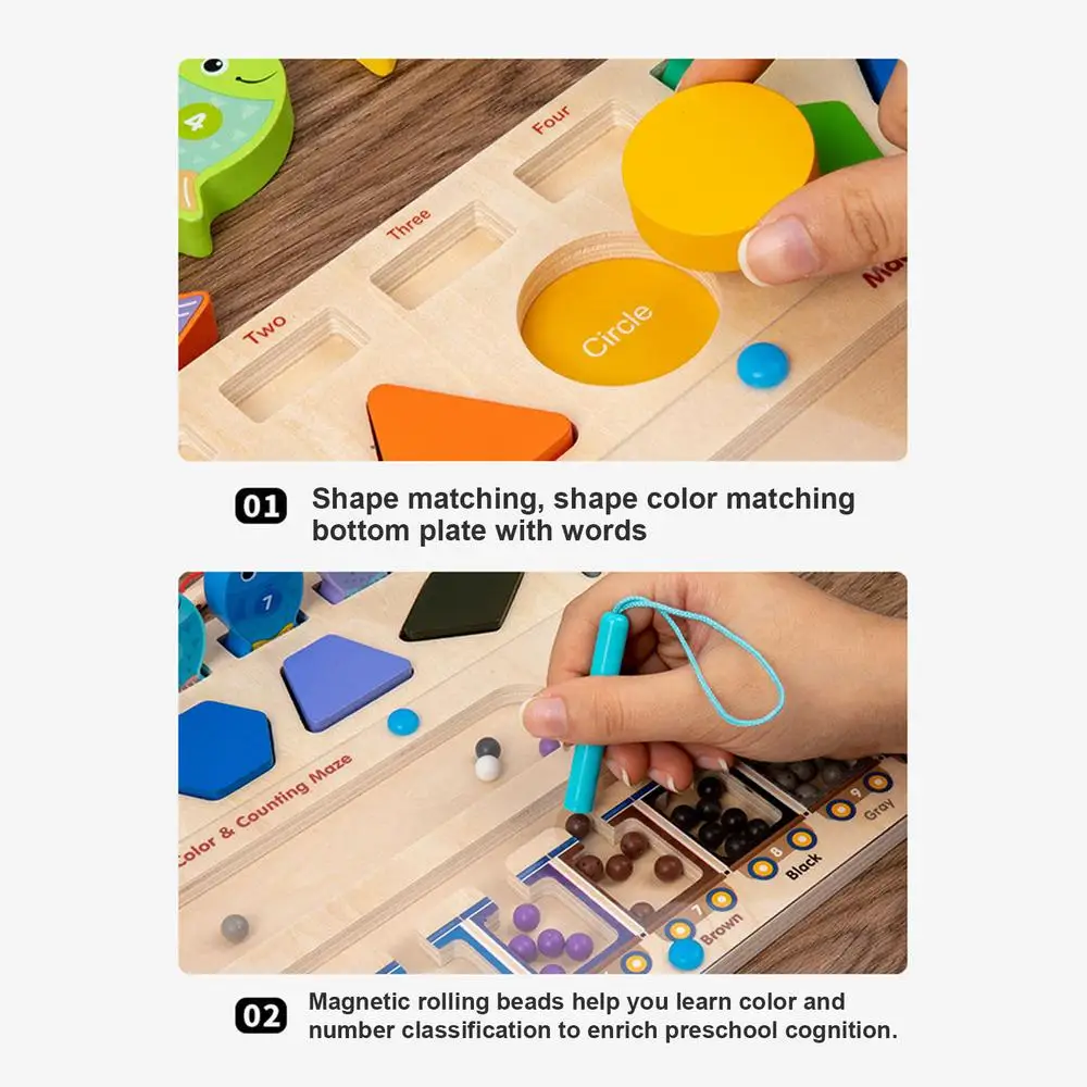 Magnetic Fishing Toy Montessori Fine Motor Skills Toys Portable Fishing Game Safe Kids Toys For Education Beach Birthday