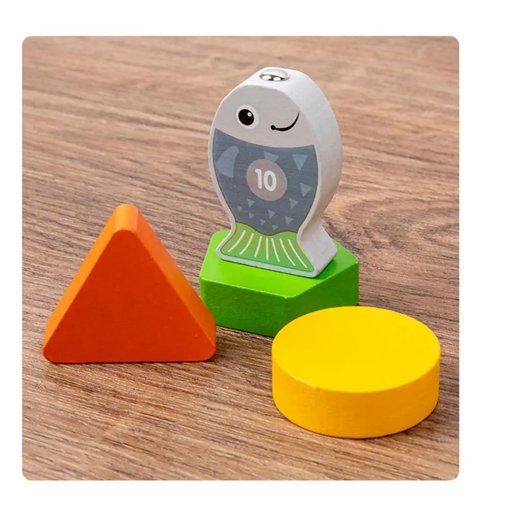 Magnetic Fishing Toy Montessori Fine Motor Skills Toys Portable Fishing Game Safe Kids Toys For Education Beach Birthday