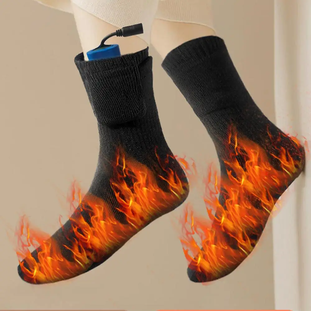 Heated Socks Women Rechargeable Battery Thermal Socks Electric Thermal Socks For Men Women Rechargeable Cold Weather Heat Socks