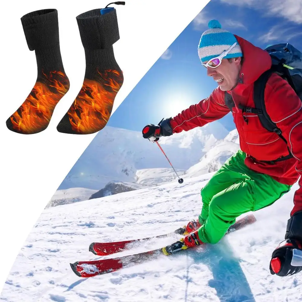Heated Socks Women Rechargeable Battery Thermal Socks Electric Thermal Socks For Men Women Rechargeable Cold Weather Heat Socks