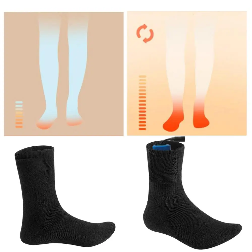 Heated Socks Women Rechargeable Battery Thermal Socks Electric Thermal Socks For Men Women Rechargeable Cold Weather Heat Socks