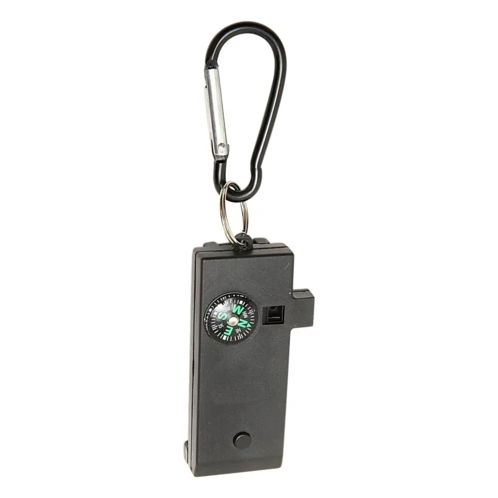 Survival Whistle 5 in1 Outdoor Whistle with Telescope Survival Gear Whistle Survival Equipment Magnifying Flashlight for Fishing
