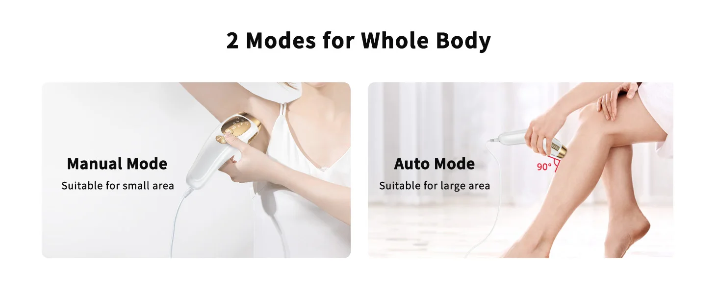 IPL Hair Removal with Ice Cooling Care Function for Women Men Permanent,Unlimited Flashes Painless Epilator IPL Hair Remover