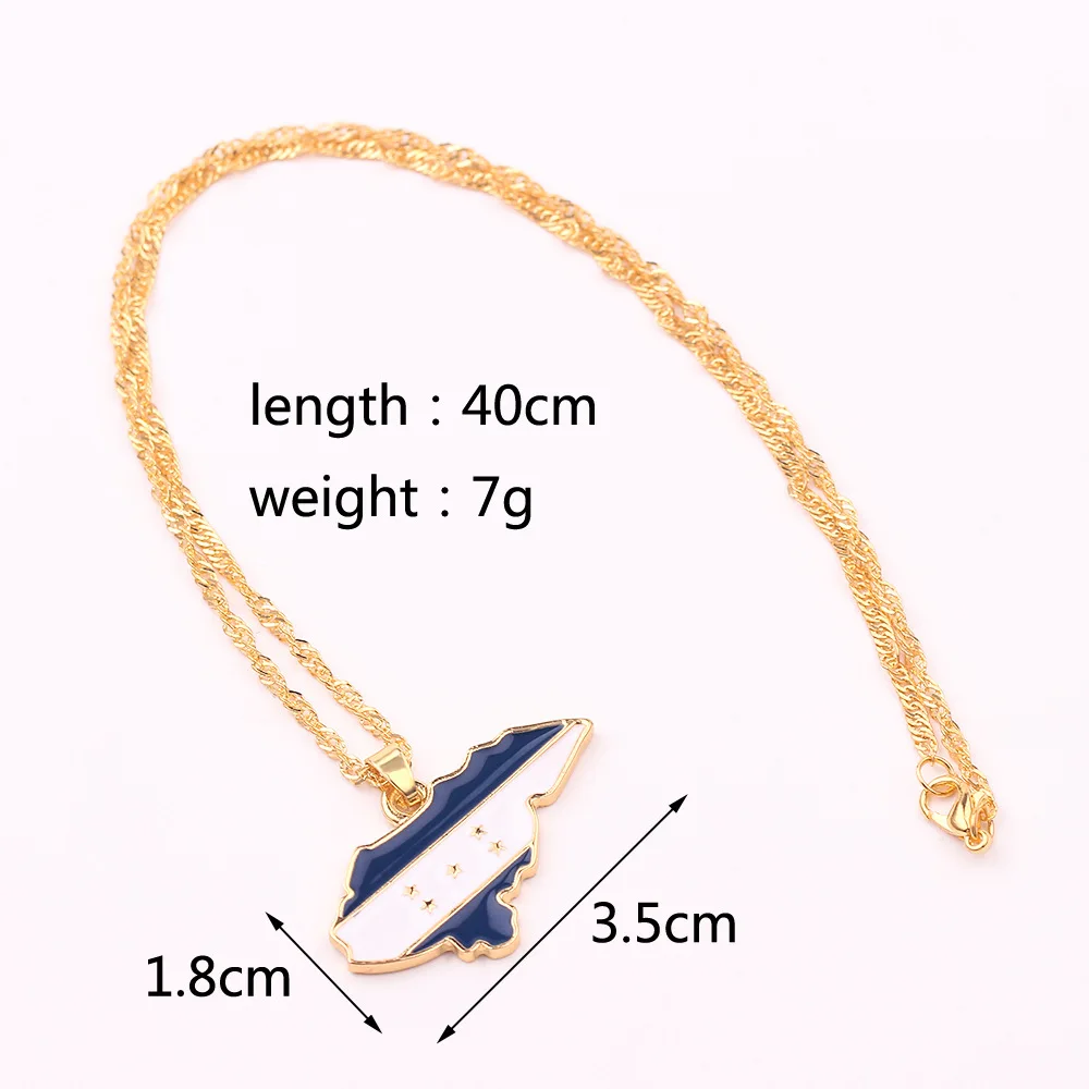 SOMESOOR African Countries National Flag Necklace Nigeria Ghana Jamaica Maps Hip-hop Enamel Pendant Chain Jewelry For Women Gift