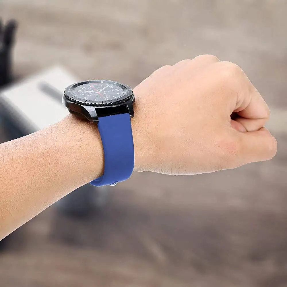 20mm 22mm strap for Samsung Galaxy watch 4/5/pro/classic 46mm/45mm/42mm correa silicone bracelet HUAWEI watch gt2/2e/3/pro band