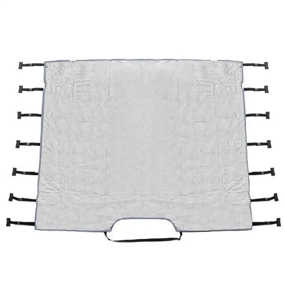 RV Towing Cover Waterproof Towing Cover For Caravan Dustproof Caravan Towing Cover Motorhome Front Protector Caravan Covers
