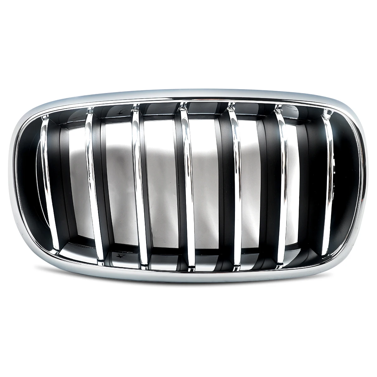 For 14-18 BMW X5 X6 F15 F16 Right Passenger Front Kidney Grille Grill All Chrome