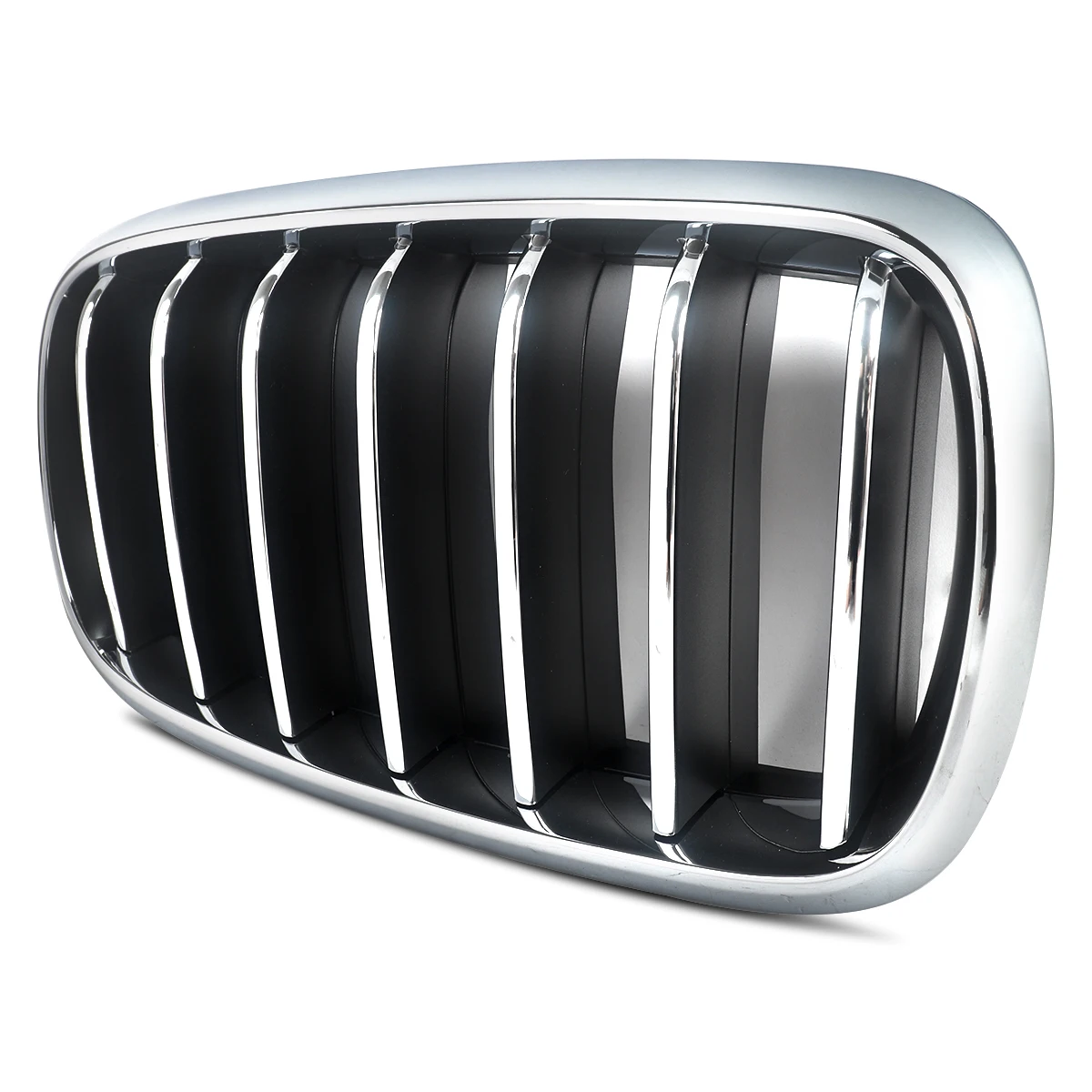 For 14-18 BMW X5 X6 F15 F16 Right Passenger Front Kidney Grille Grill All Chrome
