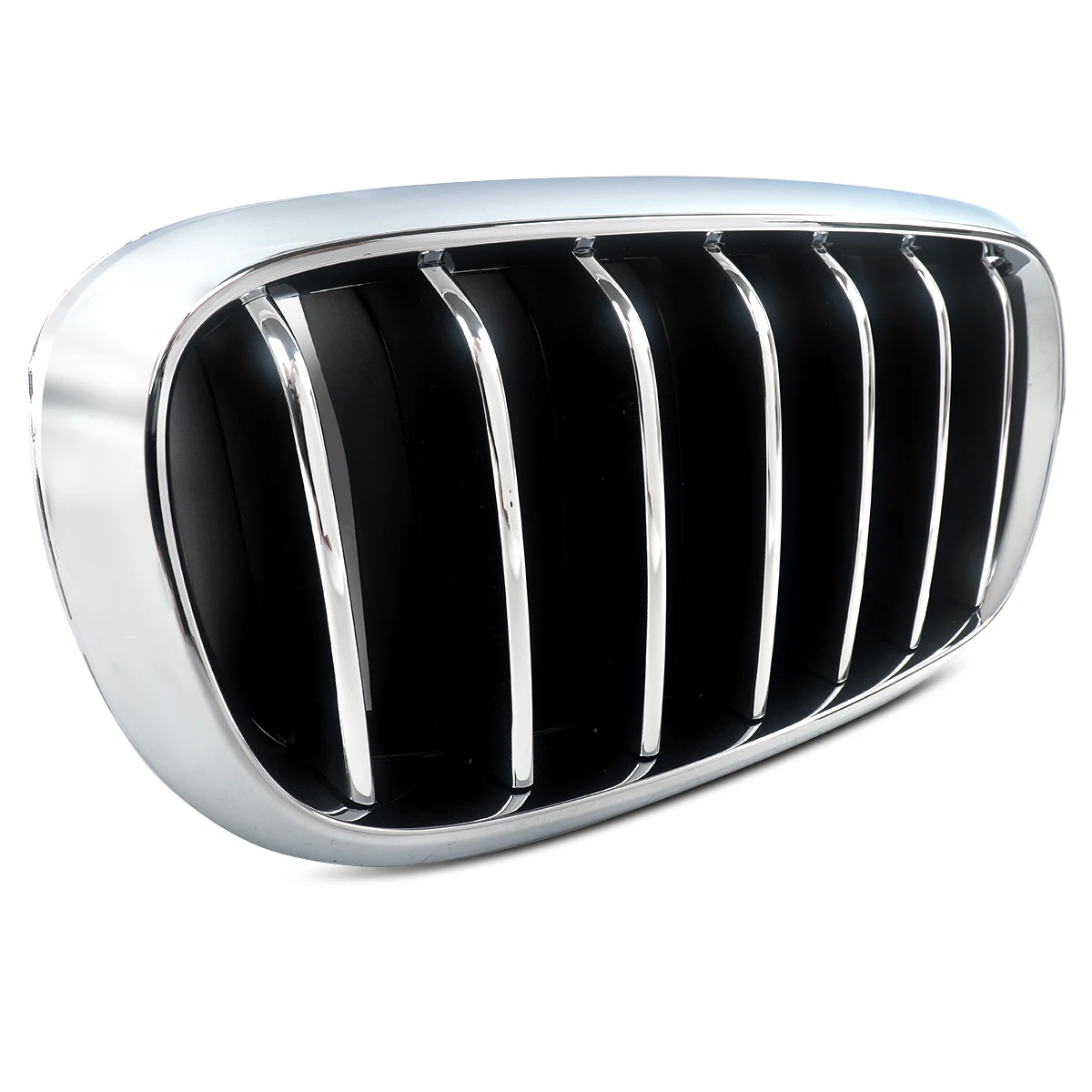For 14-18 BMW X5 X6 F15 F16 Right Passenger Front Kidney Grille Grill All Chrome