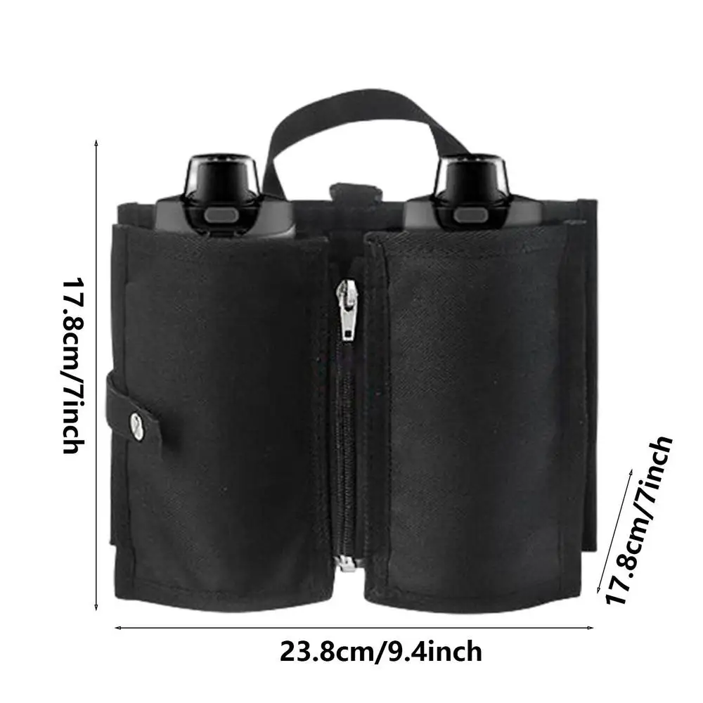 Luggage Travel Cup Holder Suitcase Cup Holder Free Hand Travel Luggage Drink Holder DurableOxfordCloth Fits All Suitcase Handles