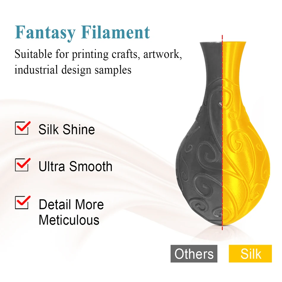 SUNLU PLA/PLA+/PETG/SILK/PLA Matte/ PLA Meta Filament 5KG 1KG/ Roll 1.75mm +/-0.02MM 3D Printer Filament Neatly Wound Filament