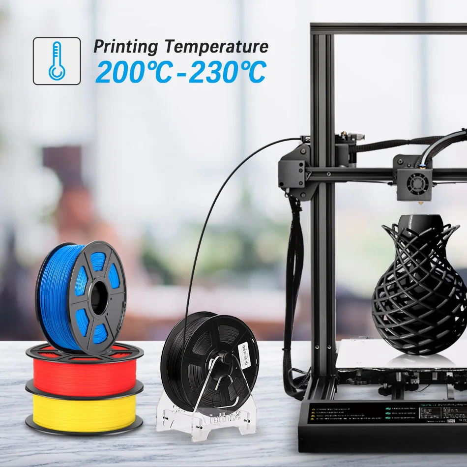 SUNLU PLA/PLA+/PETG/SILK/PLA Matte/ PLA Meta Filament 5KG 1KG/ Roll 1.75mm +/-0.02MM 3D Printer Filament Neatly Wound Filament