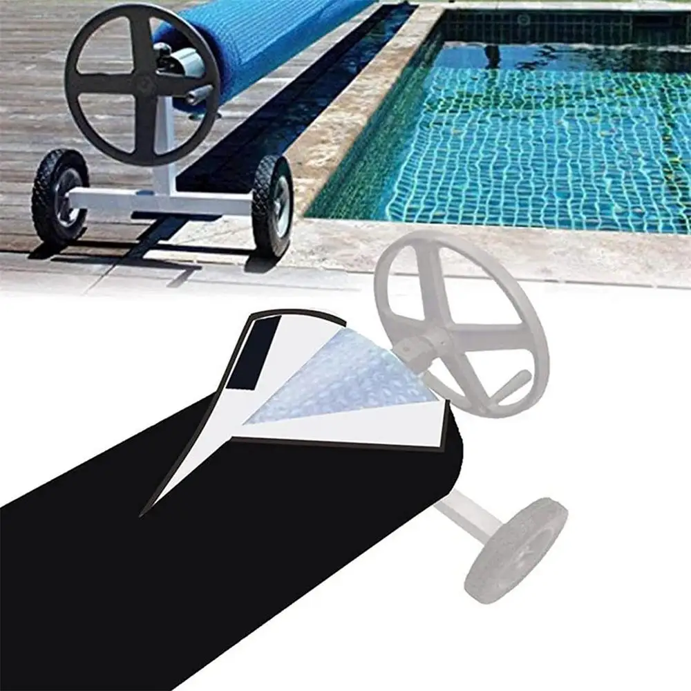 Swimming Pool Reel Cover Outdoor Waterproof UV Protective Pool Solar Roller Reel Protective Cover Solar Blanket Pool Tool