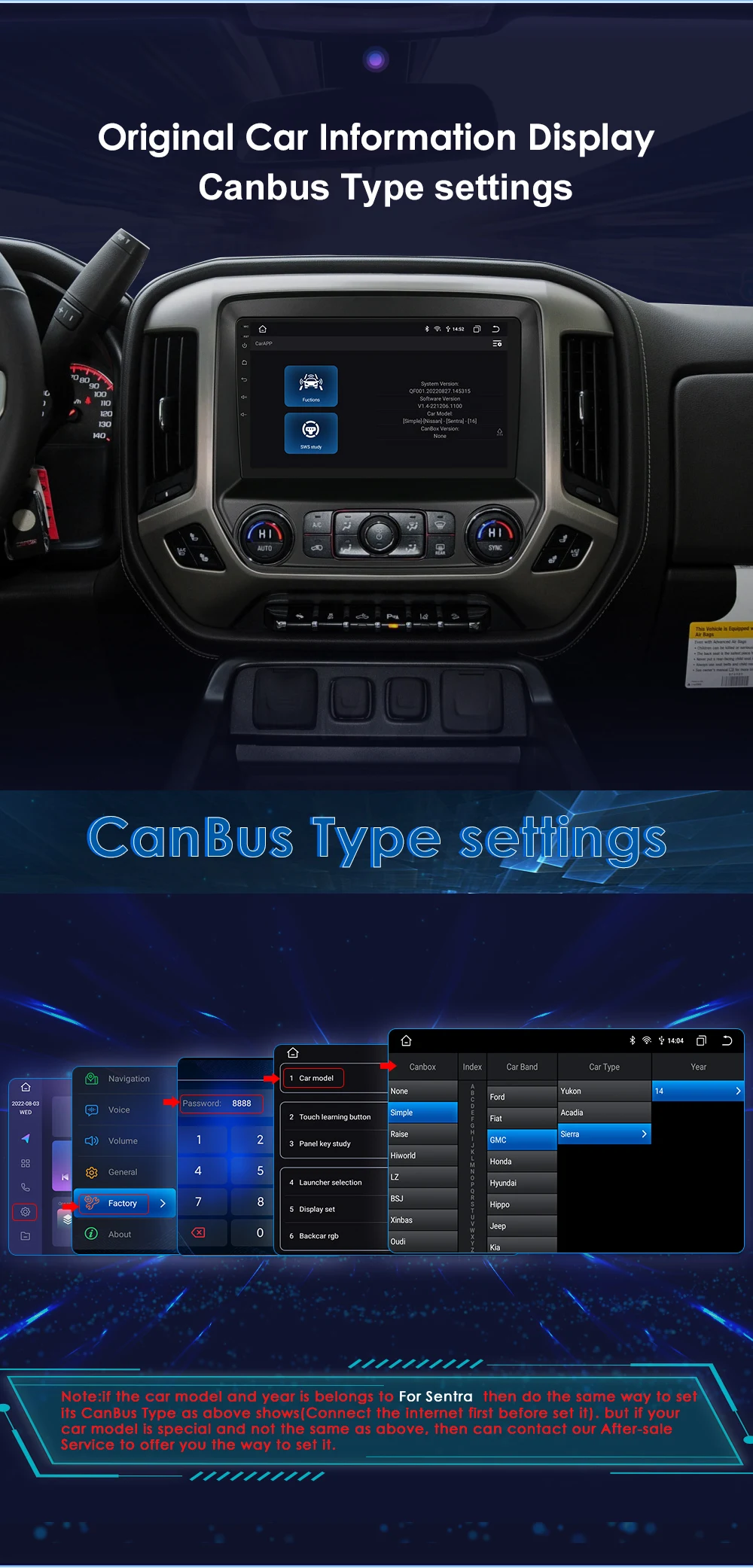 Hizpo Car Auto Radio GPS For Nissan Sylphy B17 Sentra 2013 2014 2015 2016 2017 2018 Head Unit Android Navigation Player Stereo
