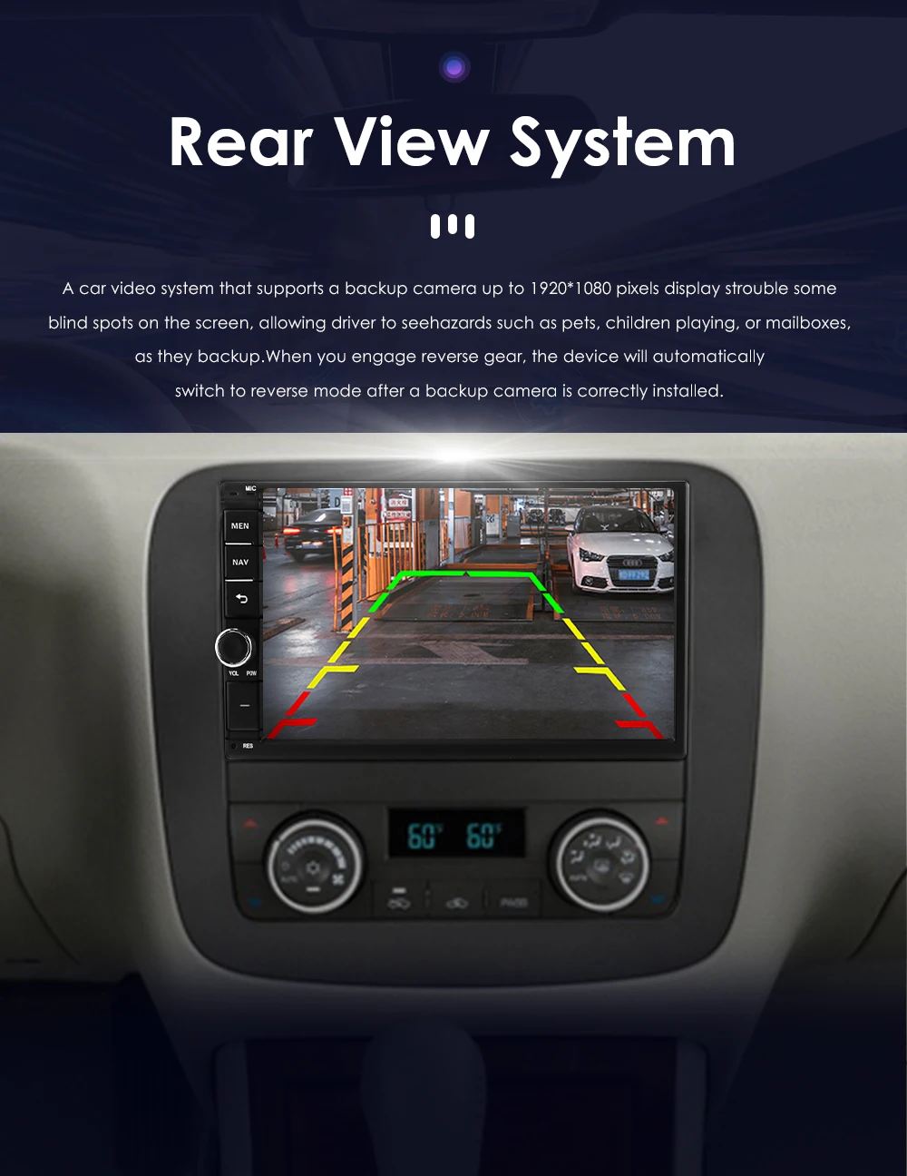 Hizpo 2 Din Car Radio 7" Autoradio Multimedia Player 2din Touch Screen Auto Audio Stereo MP5 Bluetooth USB For Nissan Toyota VW
