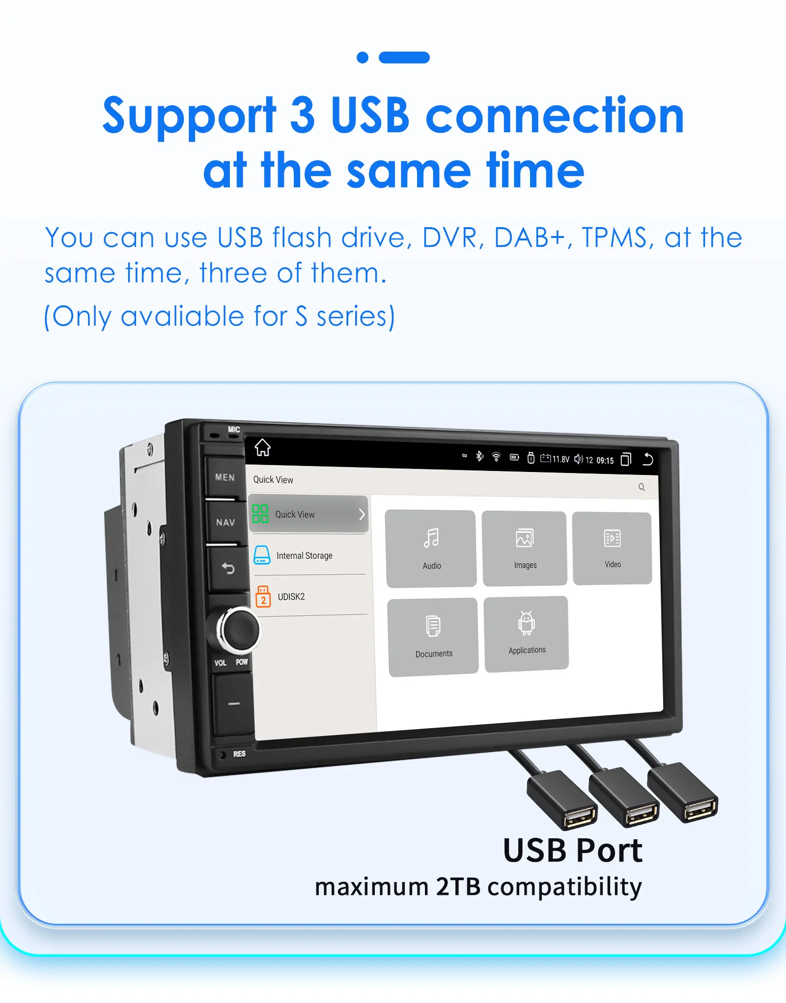 Hizpo 2 Din Car Radio 7" Autoradio Multimedia Player 2din Touch Screen Auto Audio Stereo MP5 Bluetooth USB For Nissan Toyota VW