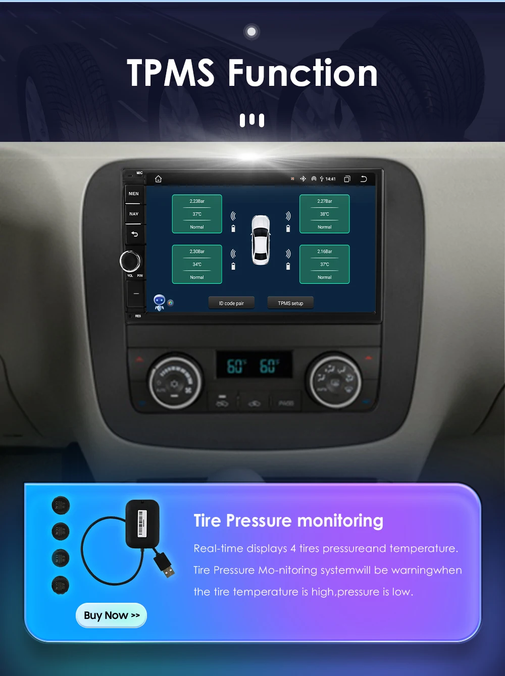 Hizpo 2 Din Car Radio 7" Autoradio Multimedia Player 2din Touch Screen Auto Audio Stereo MP5 Bluetooth USB For Nissan Toyota VW