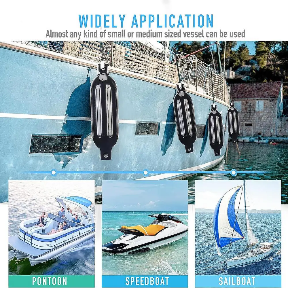 Kayak Buoy Ocean Marine Bumper Reusable Inflatable Bumper Marine Bouys Boats Accessories Boats Dock Bumpers For Jet Skis