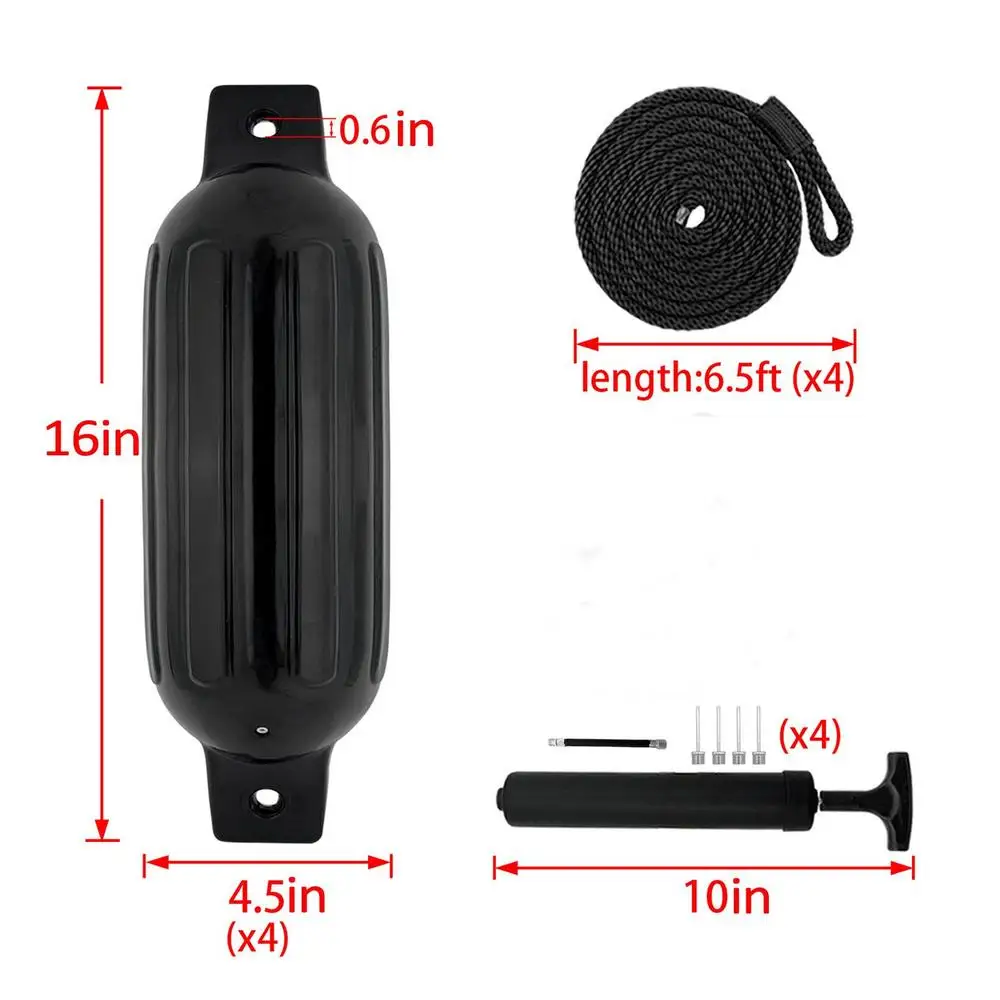 Kayak Buoy Ocean Marine Bumper Reusable Inflatable Bumper Marine Bouys Boats Accessories Boats Dock Bumpers For Jet Skis