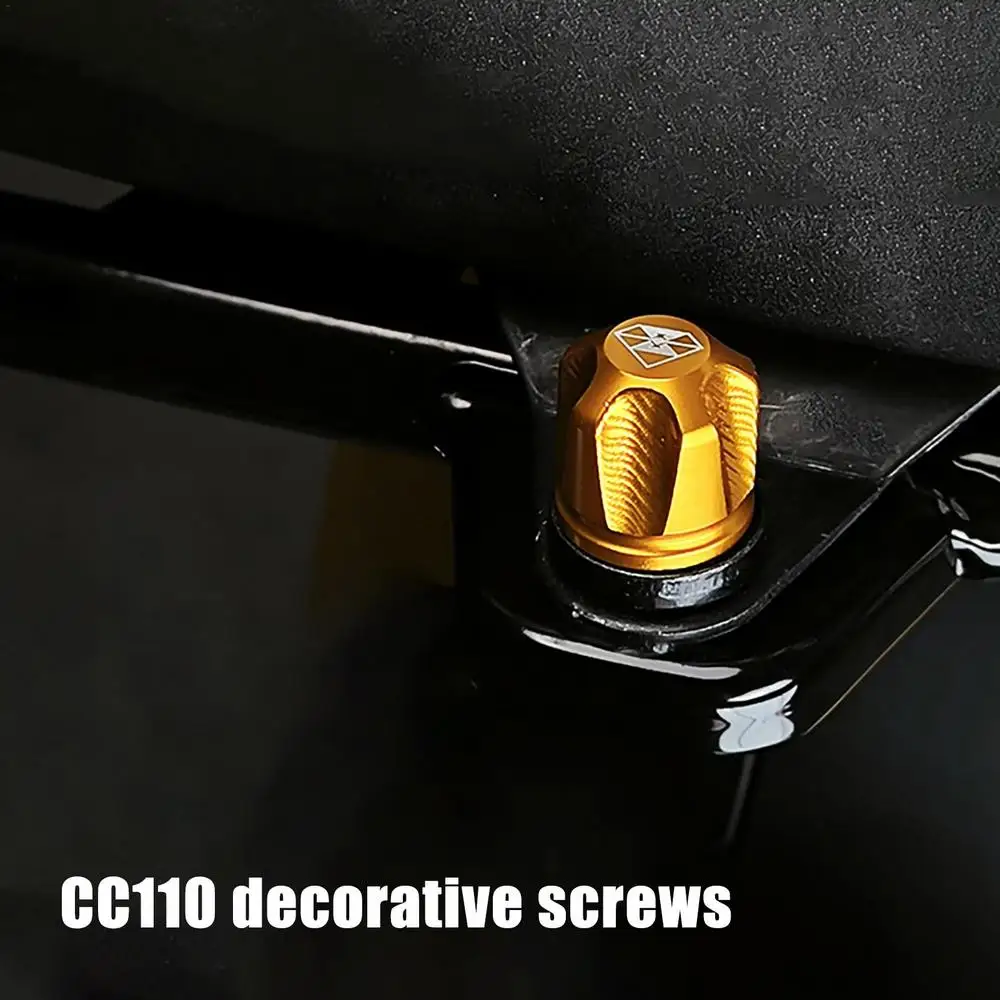 M8 Security Screws Motorcycle Rear Seat Bolts Fend-er Mount Screw Quick Release Seat Screw Motorcycle Parts Seat Cushion Screws