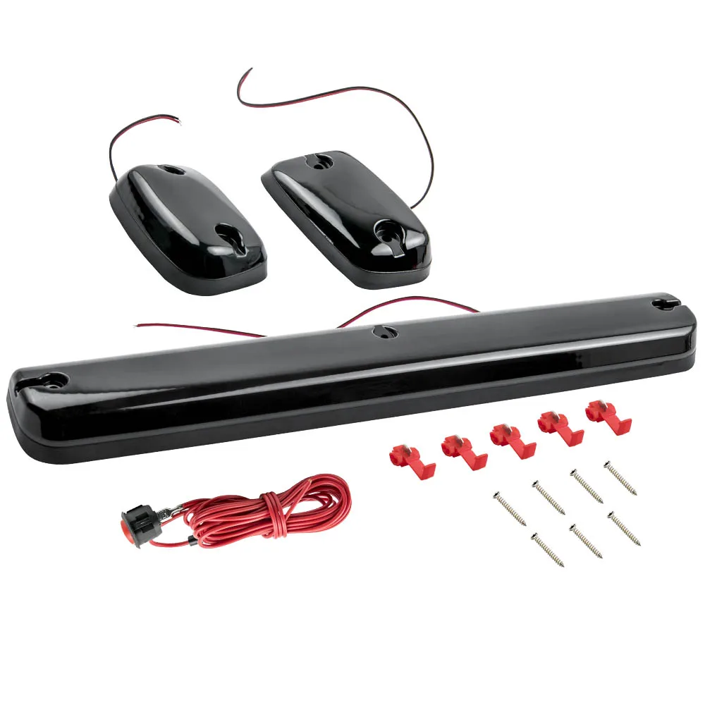 1 set LED Roof Top Running Cab Lights For Chevy GMC 2500HD 3500HD 07-up For Chevrolet Silverado 22956989 22956990 22956991