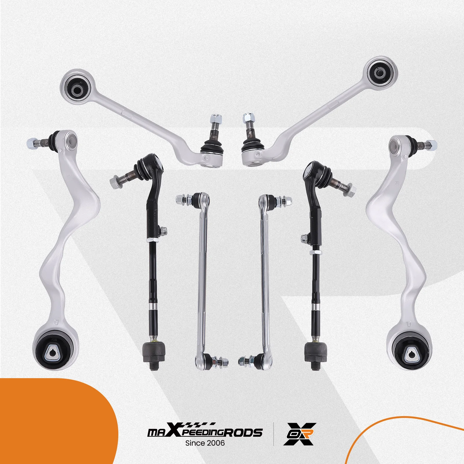 Front Lower Suspension Control Arms Kit For BMW 3 Series E90 E91 E92 E93 8pcs 31126769801 31126763703 31126769802 31126763704