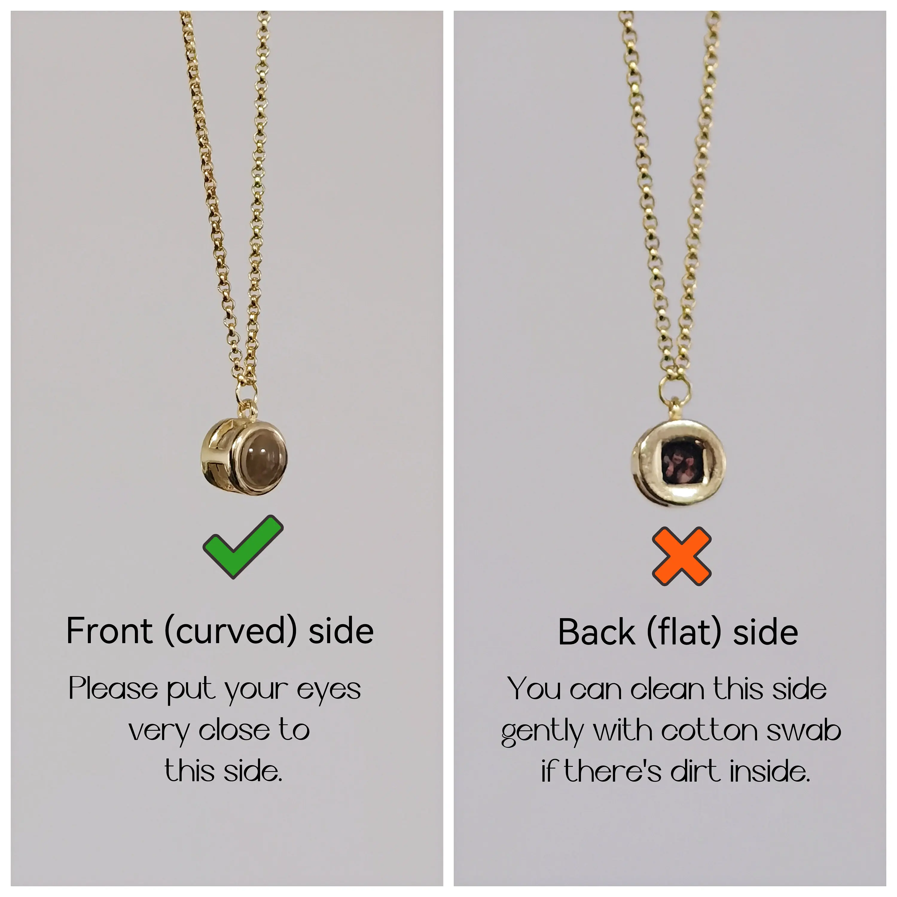 Best Friend Gift Custom Photo Projection Bracelet Zircon Pendant Bubble Memorial Bangle Stainless Steel Chain Jewelry For Women