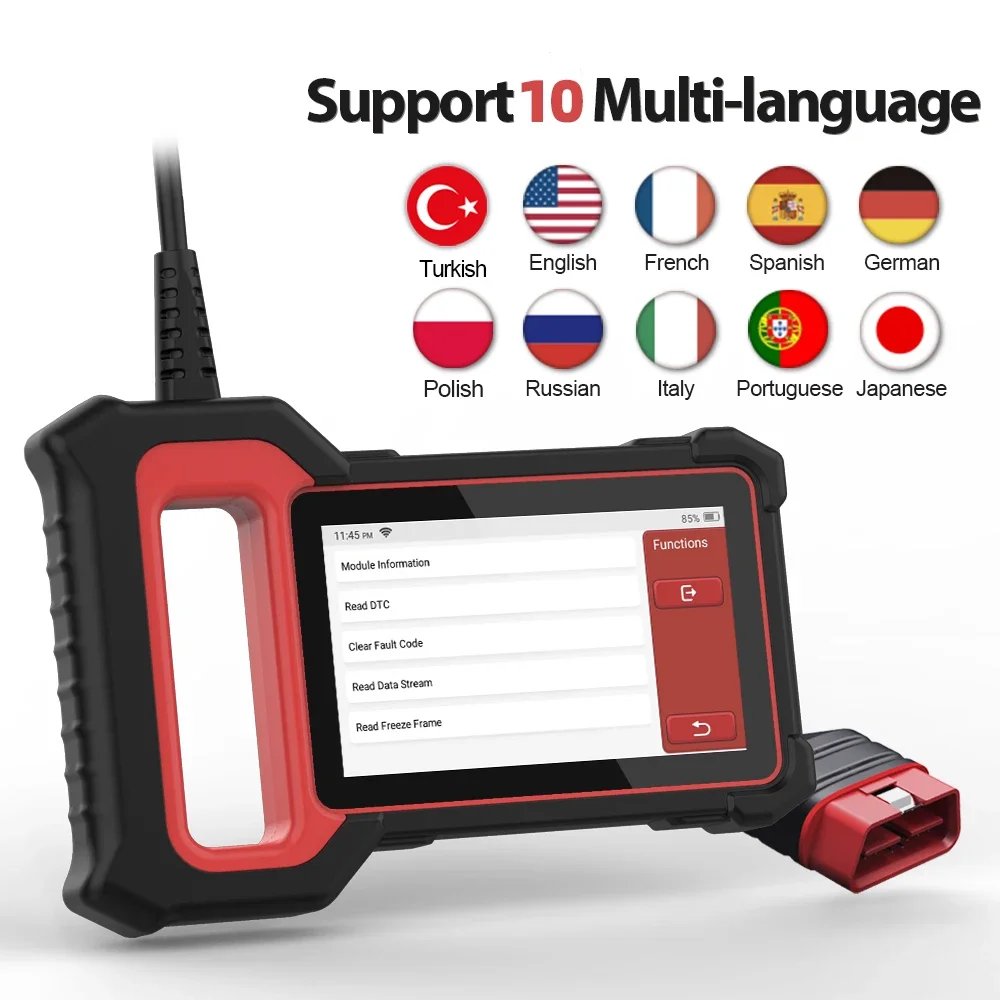 THINKSCAN PLUS S7 S6 S4 THINKCAR OBD2 Scanner Auto ABS,SRS,ECM,TCM,BCM,AC System Car EOBDⅡ Diagnostic Scan Tool Car Code Reader