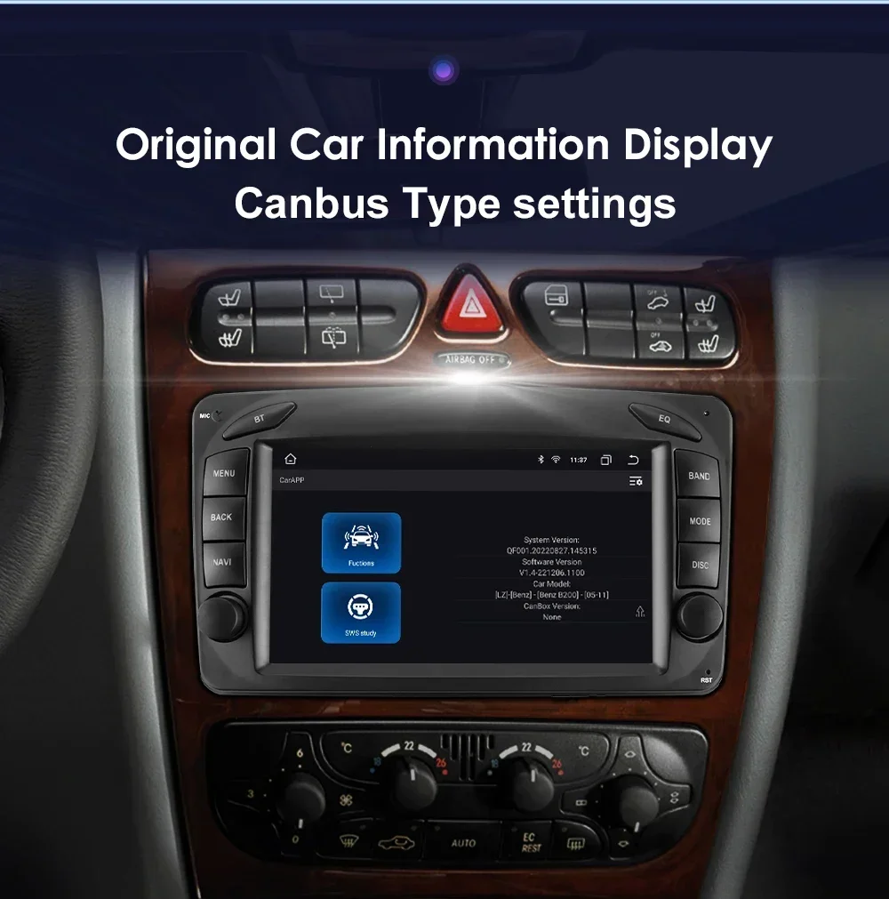 8G+128G Car Radio for Alfa Romeo Brera Spider 159 Sportwagon Wireless CarPlay Android Auto Car Intelligent Systems AI 2Din Video