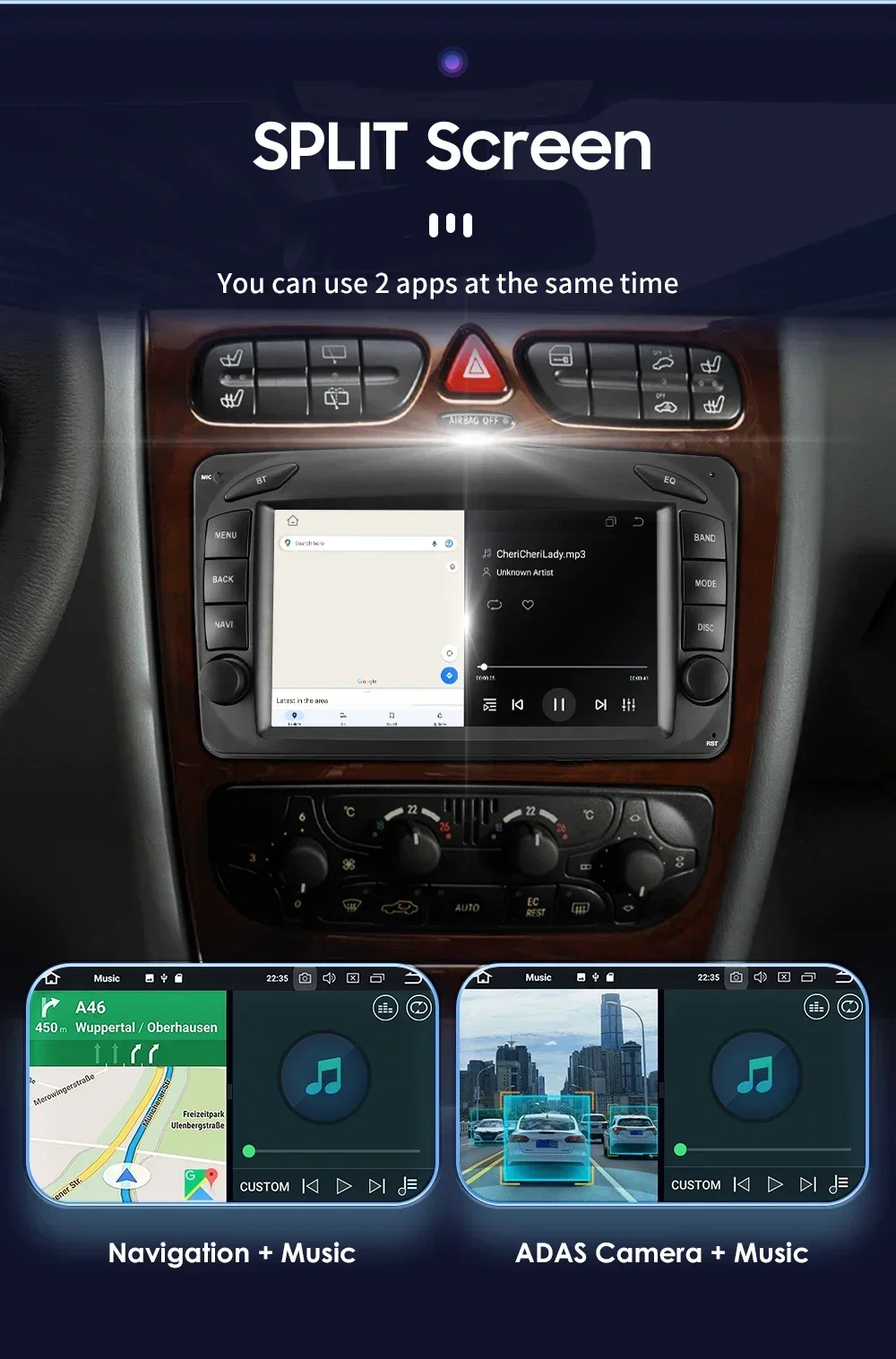 8G+128G Car Radio for Alfa Romeo Brera Spider 159 Sportwagon Wireless CarPlay Android Auto Car Intelligent Systems AI 2Din Video
