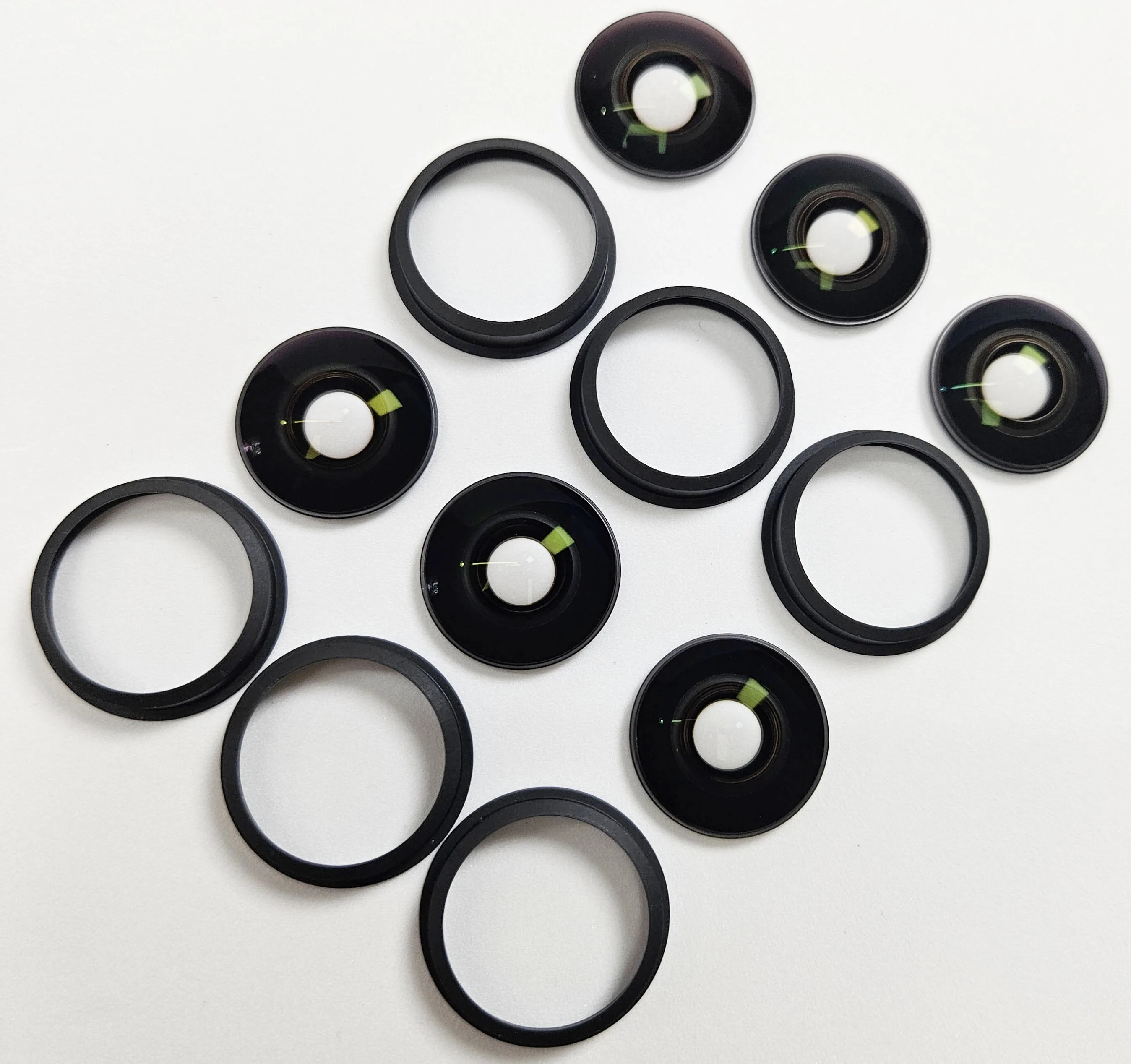 New Insta360 Replacement Front Glass Lens And Metal Aluminum O Circle Ring for Insta360 One X3 Camera Repair Part 1pcs