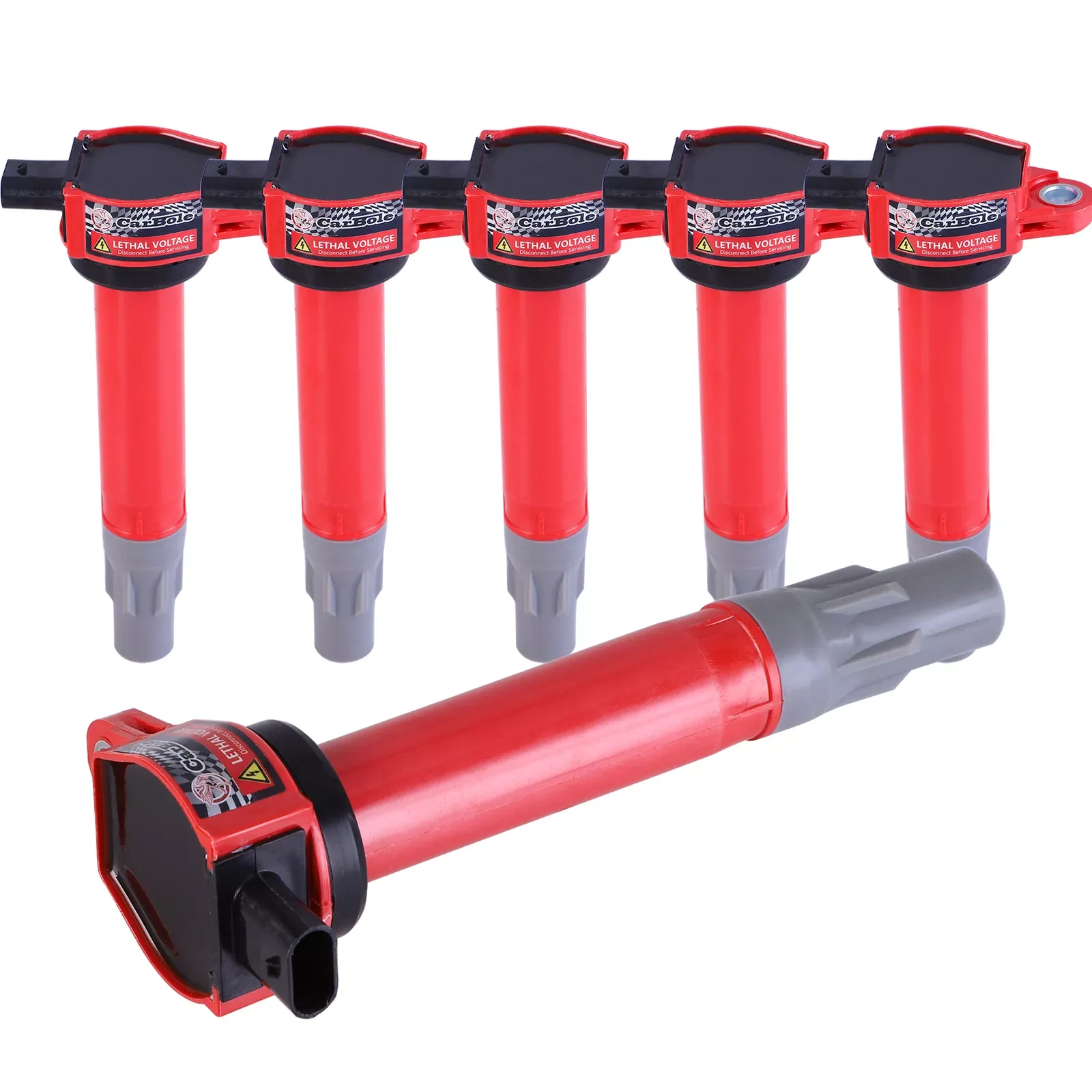 Set of 6 Ignition Coil For Dodge Avenger Nitro Chrysler Sebring UF502 2.7L 3.5L