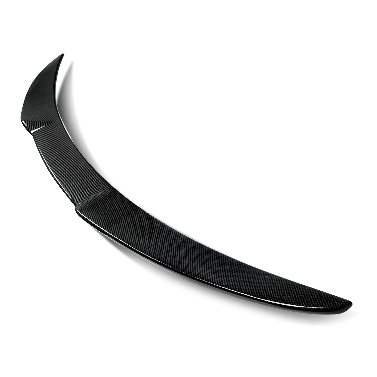 For Alfa Romeo Giulia Carbon Fiber Look Rear Spoiler Wing Lip Quadrifoglio 17-22