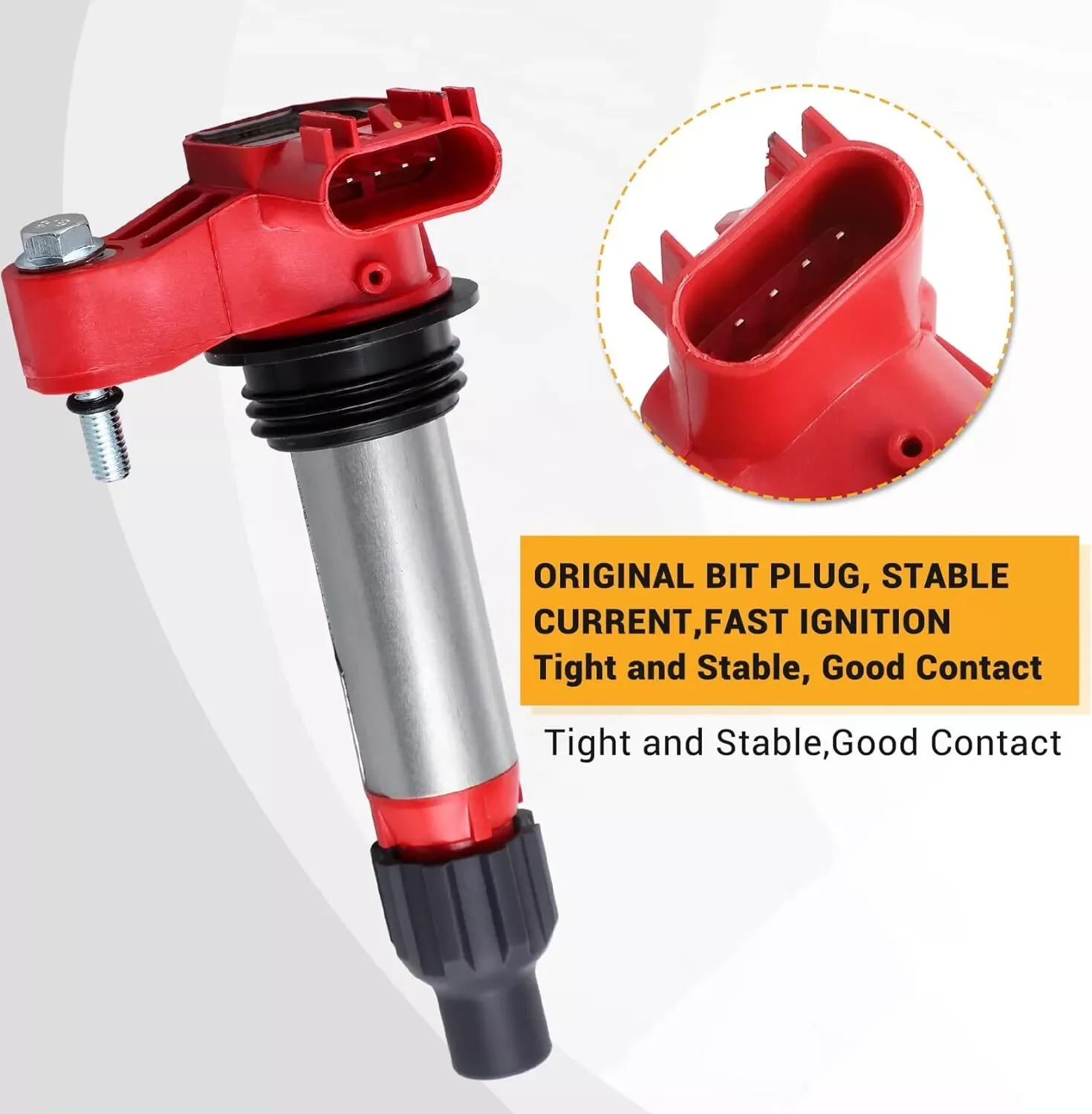 Carbole 6 Ignition Coils & Spark Plugs for Chevy Traverse Cadillac GMC Acadia 3.6L UF569