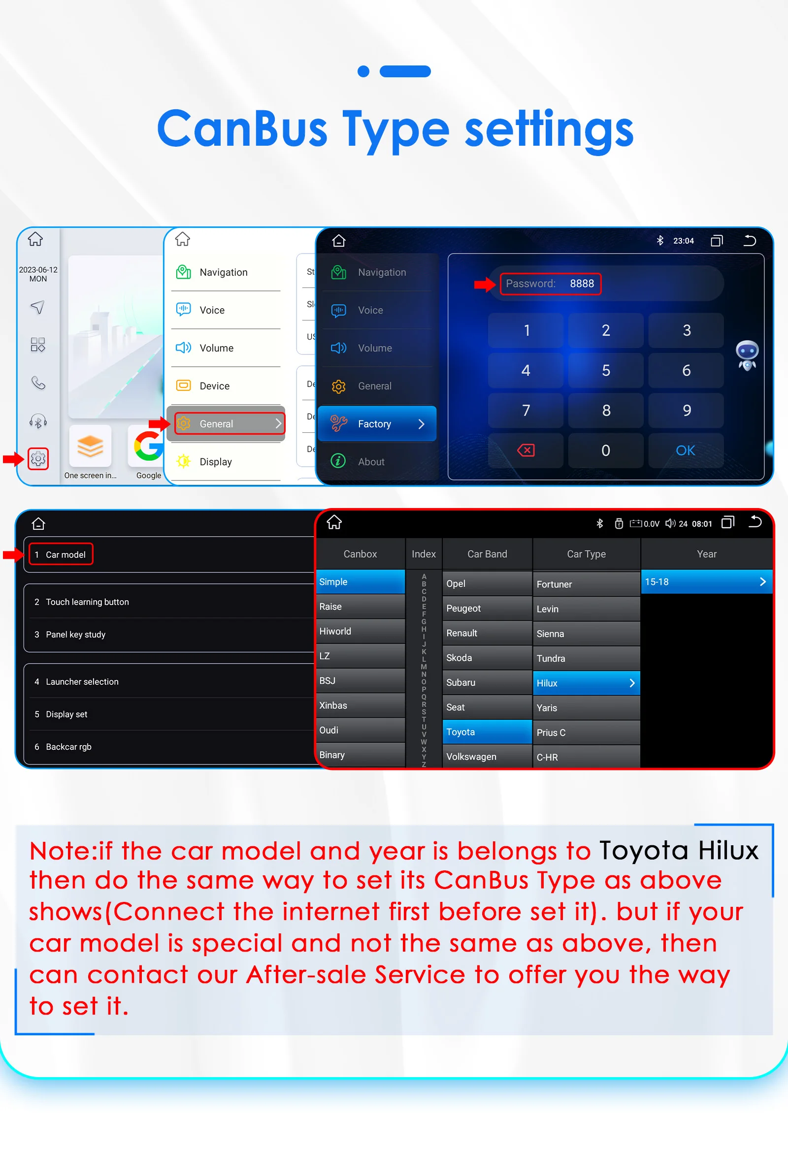 Car Radio Android for Toyota Tacoma 2 HILUX 2005 -2015 Android Auto Stereo CarPlay Multimedia Player 7862 Intelligent Audio GPS