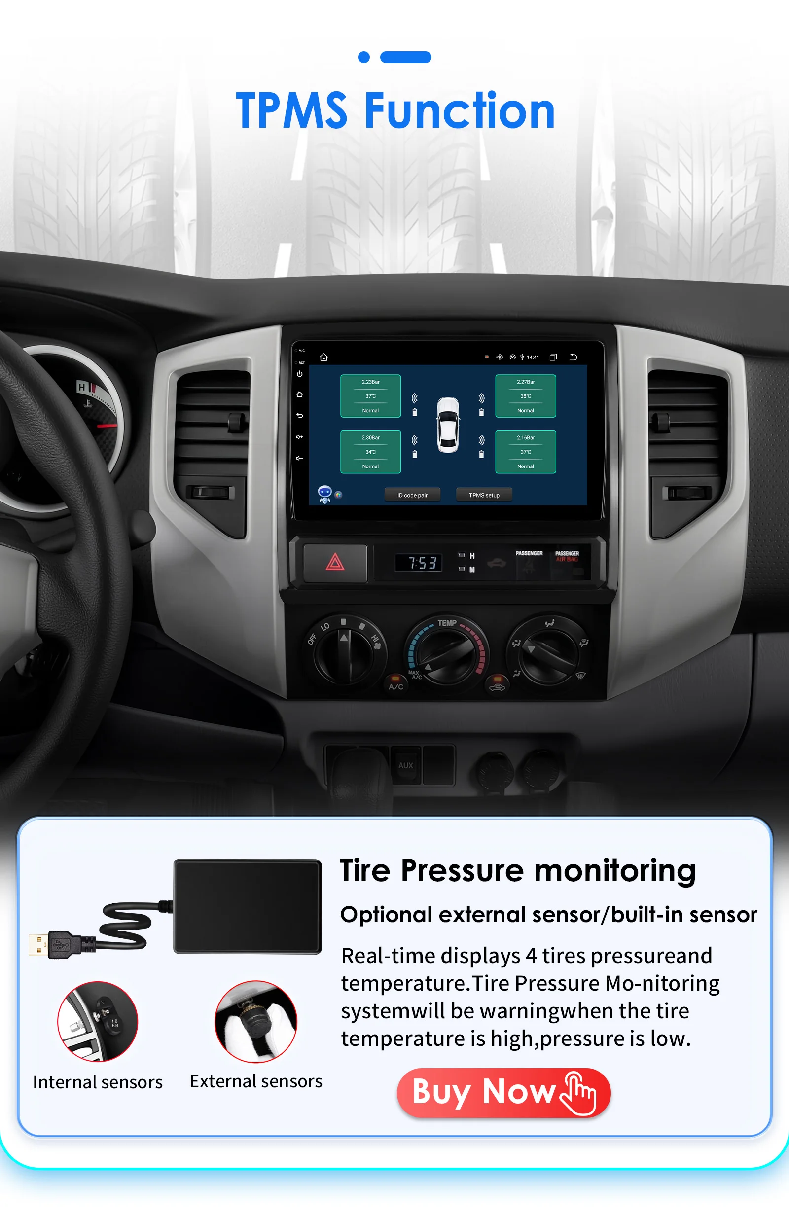 Car Radio Android for Toyota Tacoma 2 HILUX 2005 -2015 Android Auto Stereo CarPlay Multimedia Player 7862 Intelligent Audio GPS