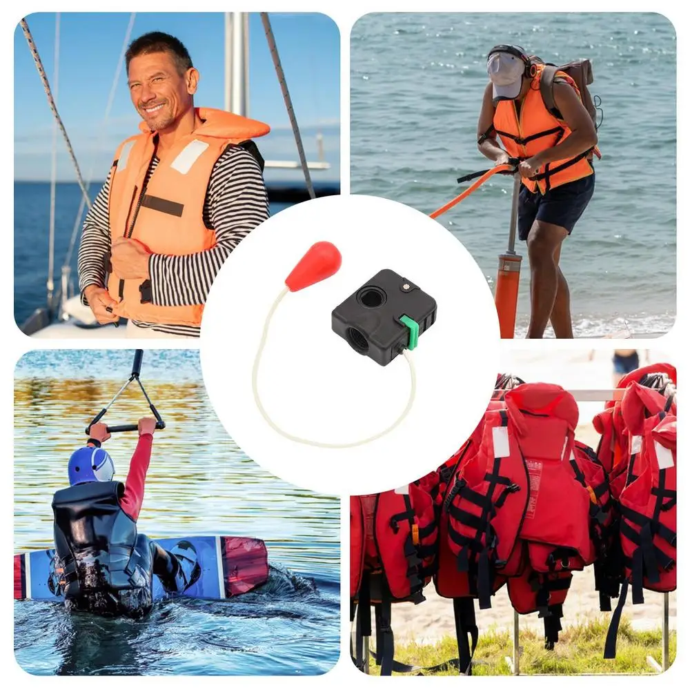 Life Vest Inflator Inflation Switches Inflator Device Inflatable Life Jacket Pump Safety Inflator Gadget Inflatable Accessories