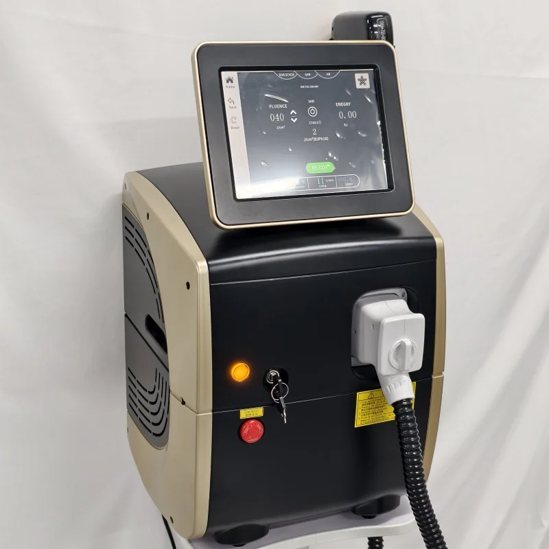 40 Million Shots Professional Diode Laser Hair Removal Machine Painless Ice Titanium Diode Triple Wave Epilator Women